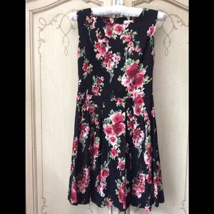 Valentine's Monteau Boatneck A Line Dress